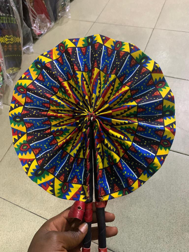 Ankara Hand Fan