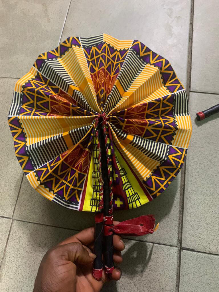 Ankara Hand Fan