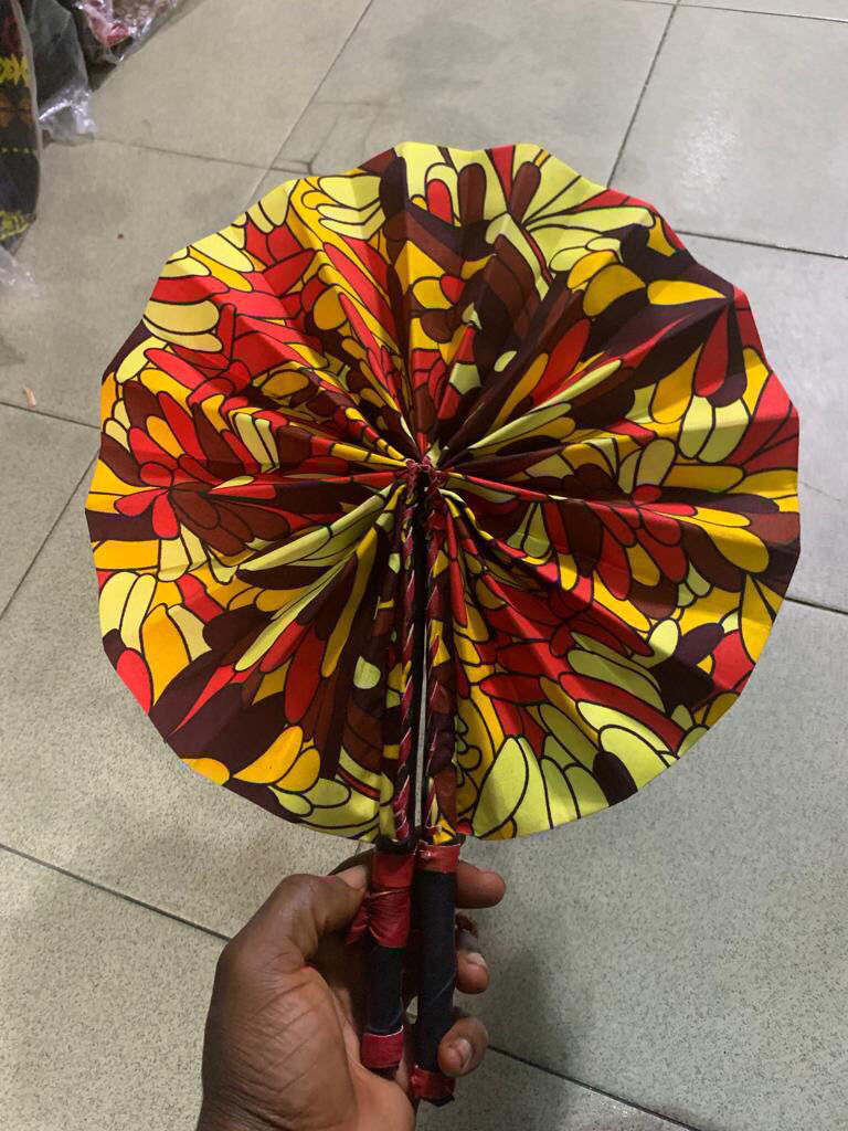 Ankara Hand Fan